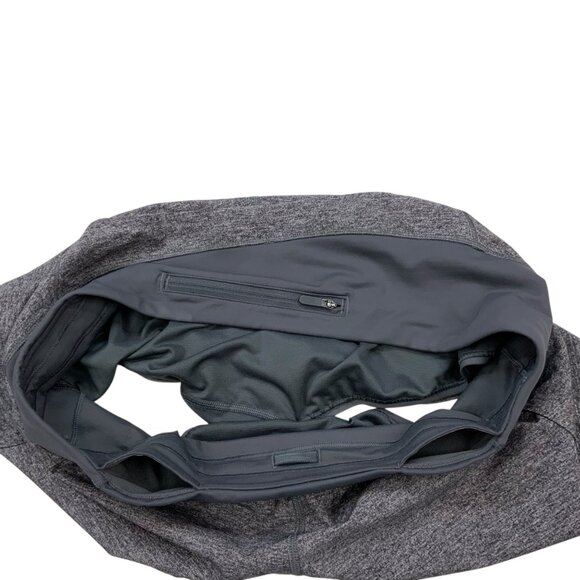 Lululemon Run Times Shorts 8 Heather Lux Multi Black Mid Rise Built In Brief - Picture 7 of 14